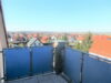 Eigennutzer oder Kapitalanleger, RENOVIERTE 4 RAUM MAISONETTE, im schönen Brandis bei Leipzig - Balkon mit Aussicht