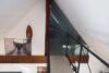 Schöne, helle Dachgeschoss-Maisonettewohnung mit Balkon und großer Garage in Wald! - Ankleide