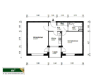 Grundriss Wohnung - 2 Zimmer Wohnung mit Balkon- in 2021 umfangreich saniert- in zentraler Lage von Lüneburg